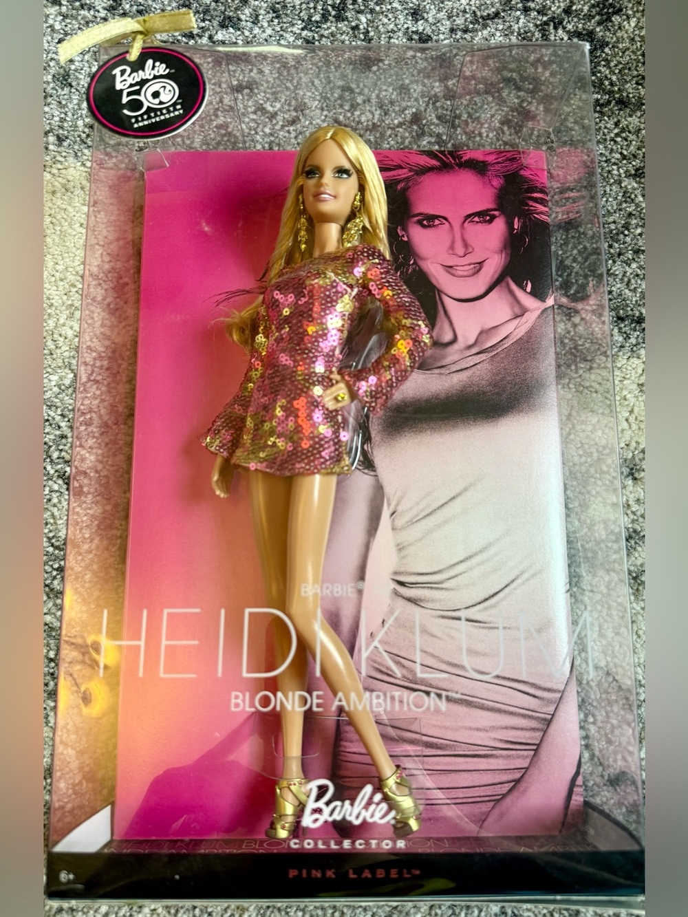 Barbie Heidi Klum Blonde Ambition Collector Doll